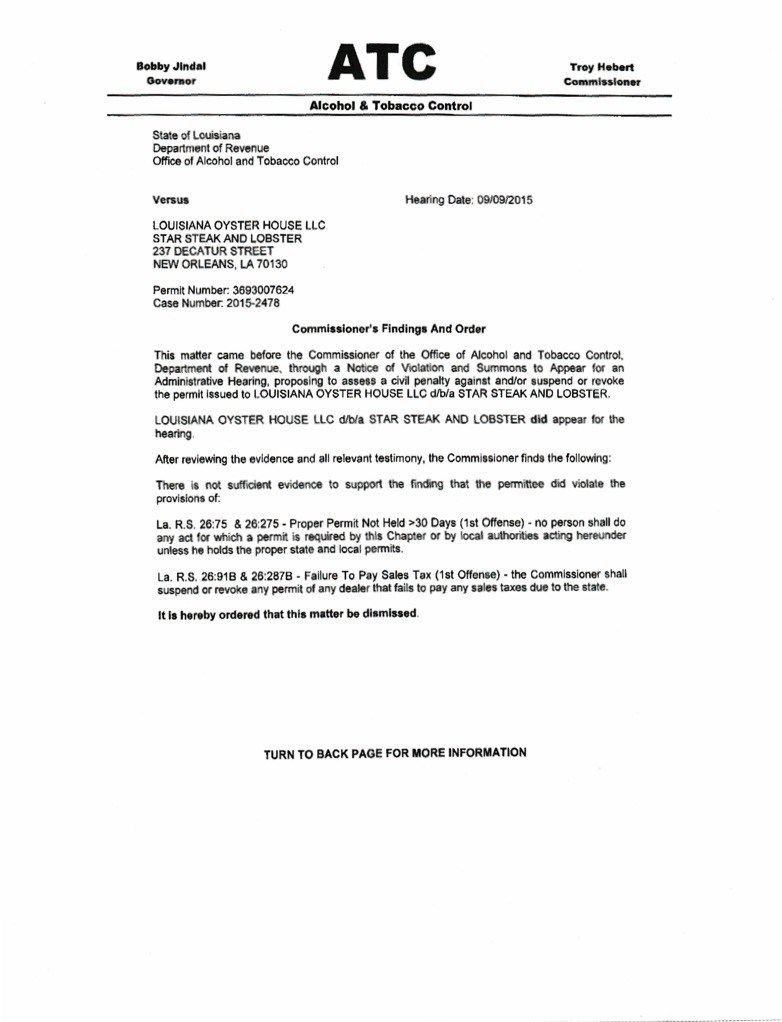 louisiana alcohol tobacco control Zurik: Troy Hebert, former ATC chief, at center of federal probe