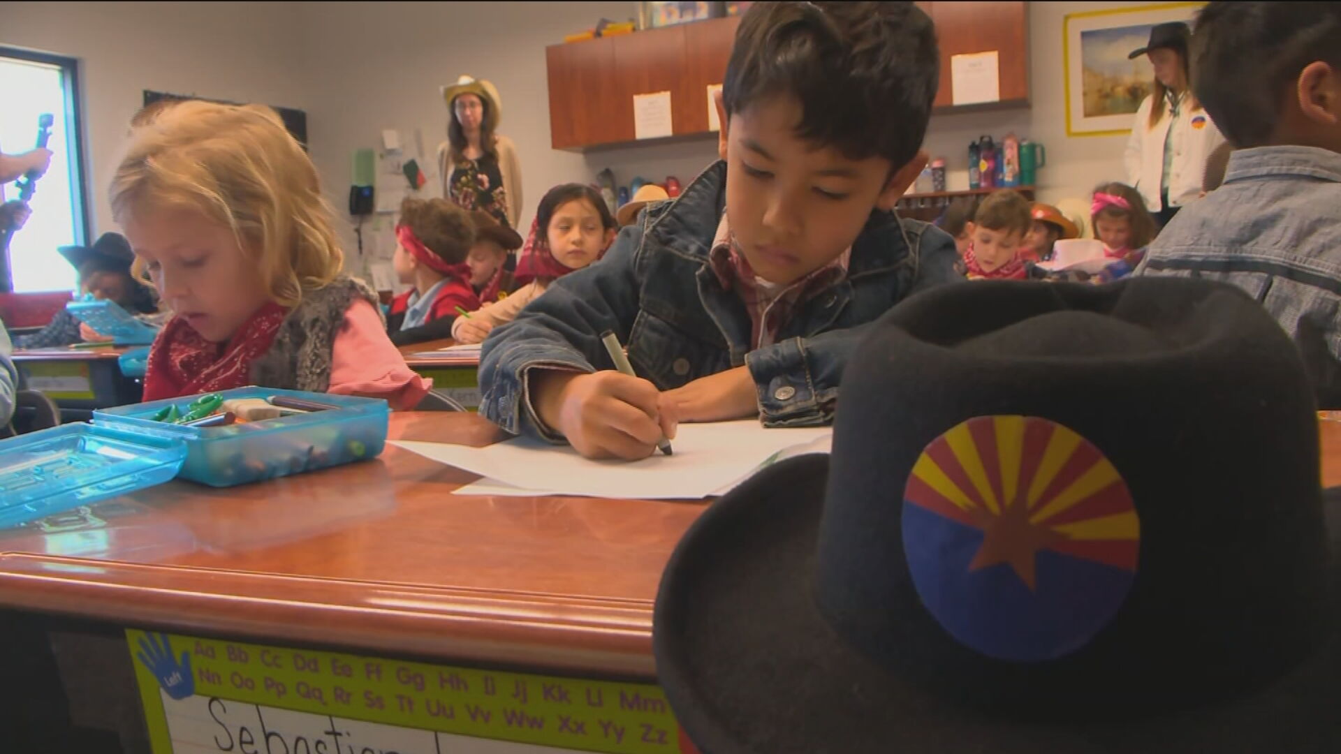 Scottsdale students dress up in honor of Arizona's birthday