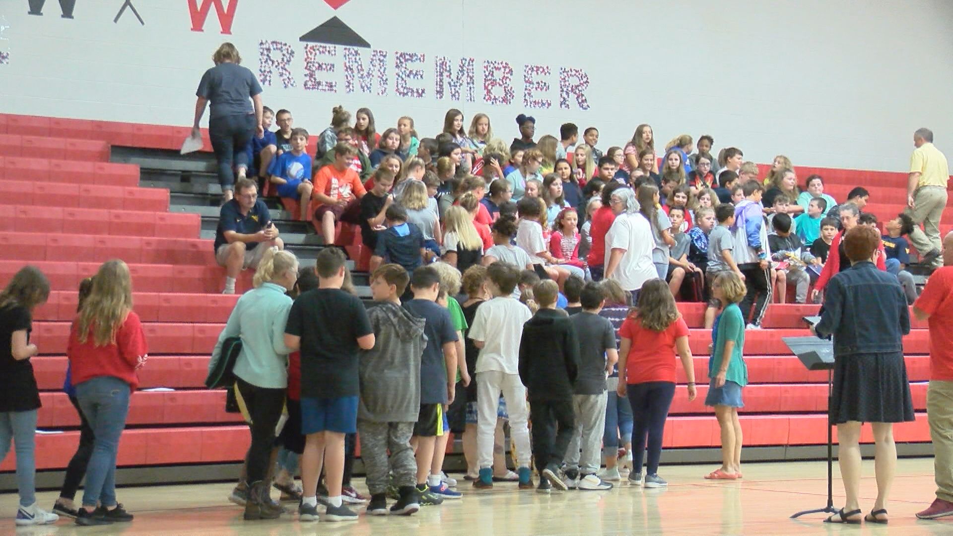 Westwood Middle School in Morgantown ensures students know about 9/11