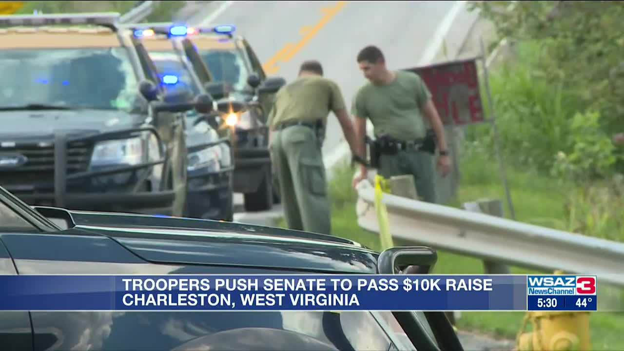 W.Va. Senate Passes $10K raise for State Troopers