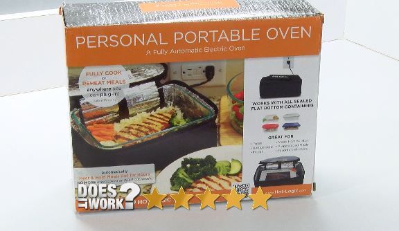 Hotlogic - Mini Personal Portable Oven - Black