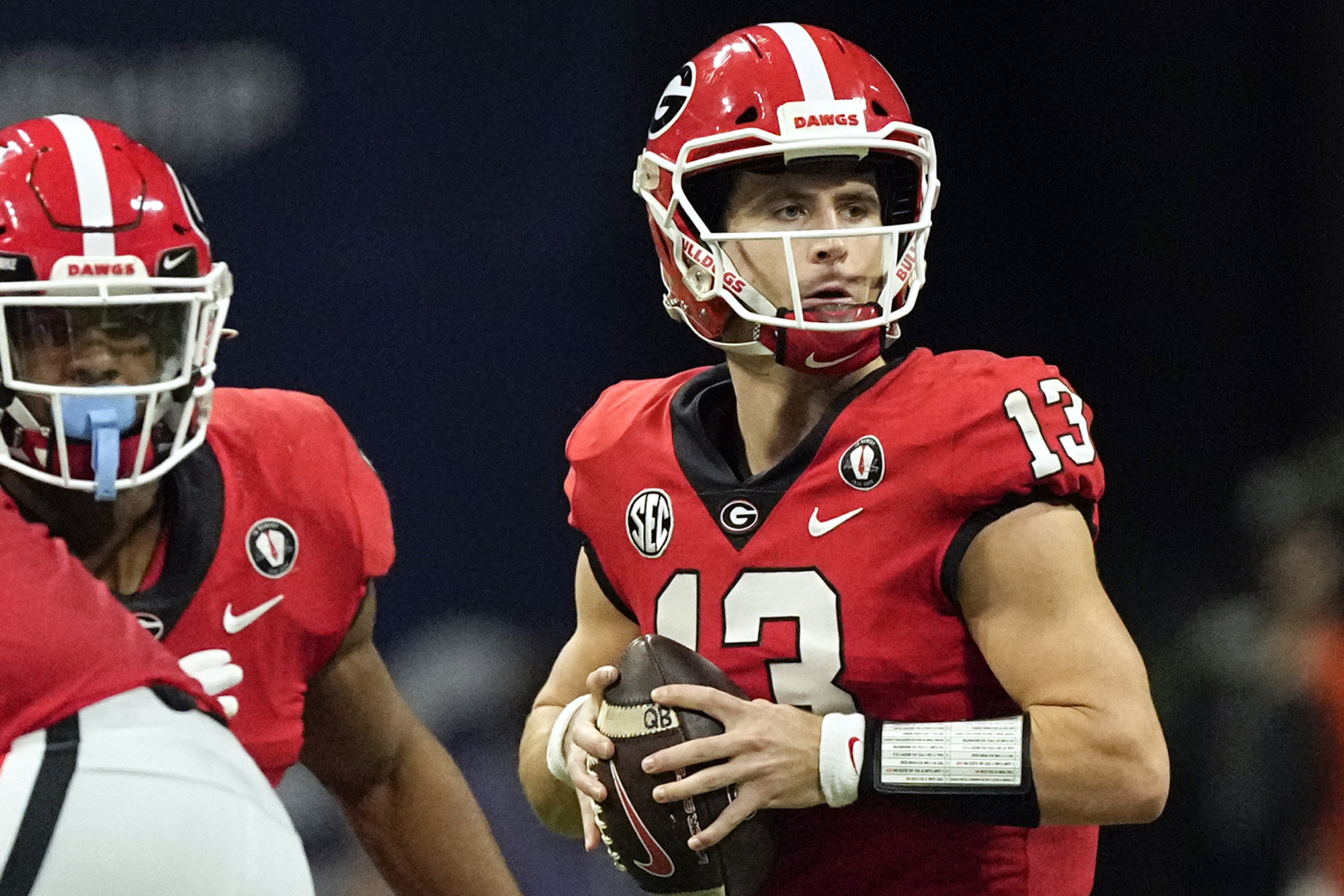 Georgia QB Stetson Bennett skips final press conference after title