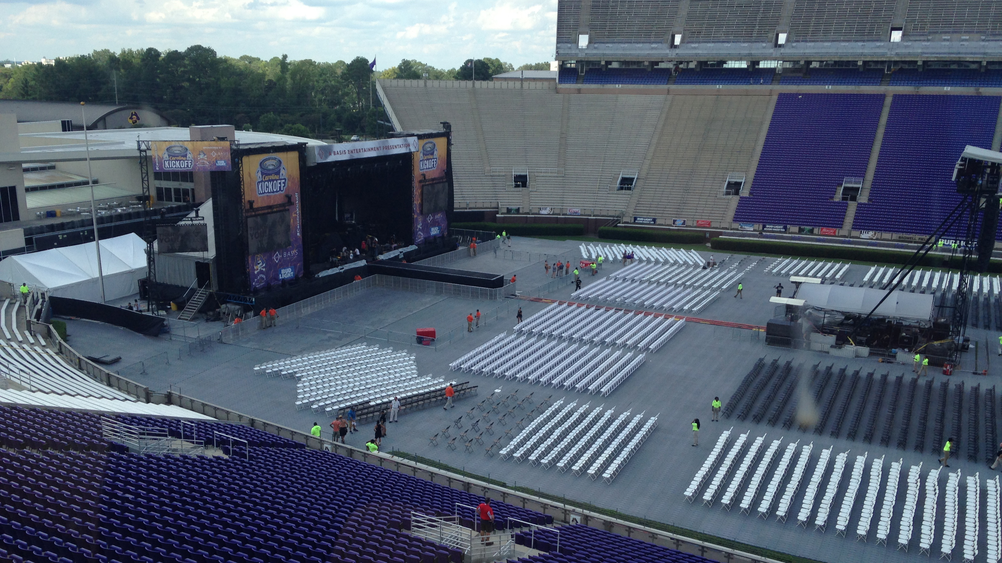 Dowdy-Ficklen Stadium East End Zone - CRA Associates, Inc.