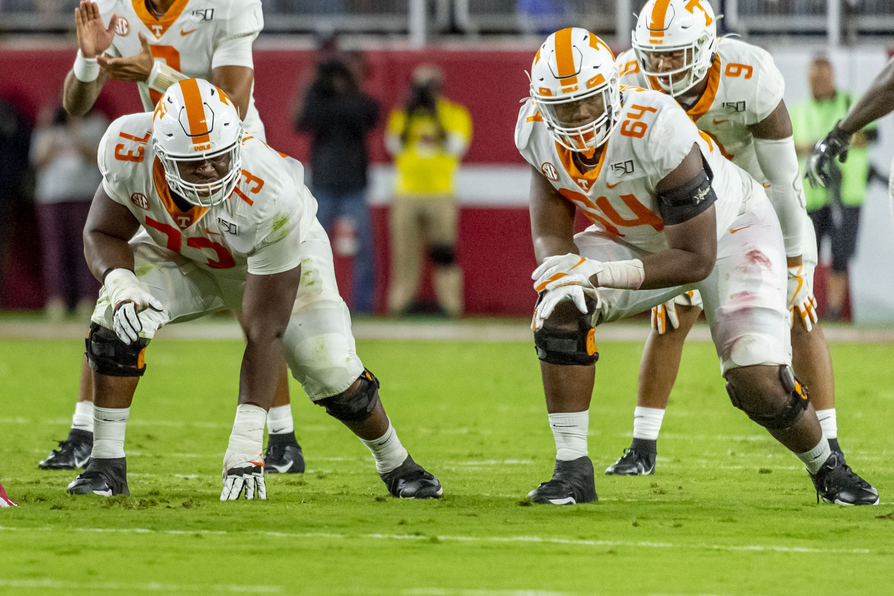 Kansas City Chiefs Linemen Creed Humphrey And Trey Smith Use T