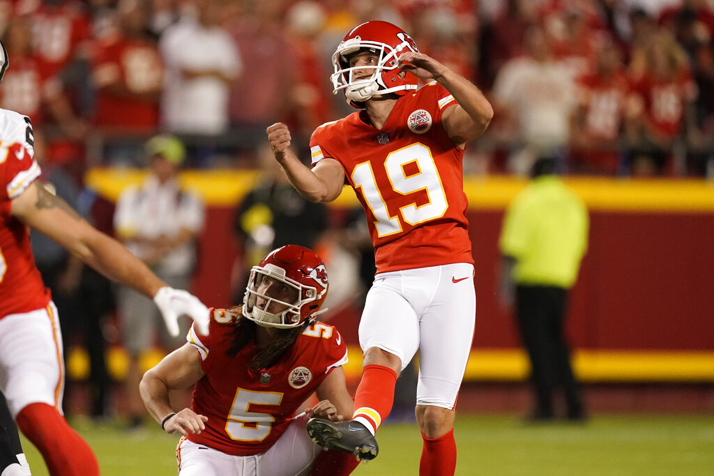 KC Chiefs news: Harrison Butker could need substitute for Week 16