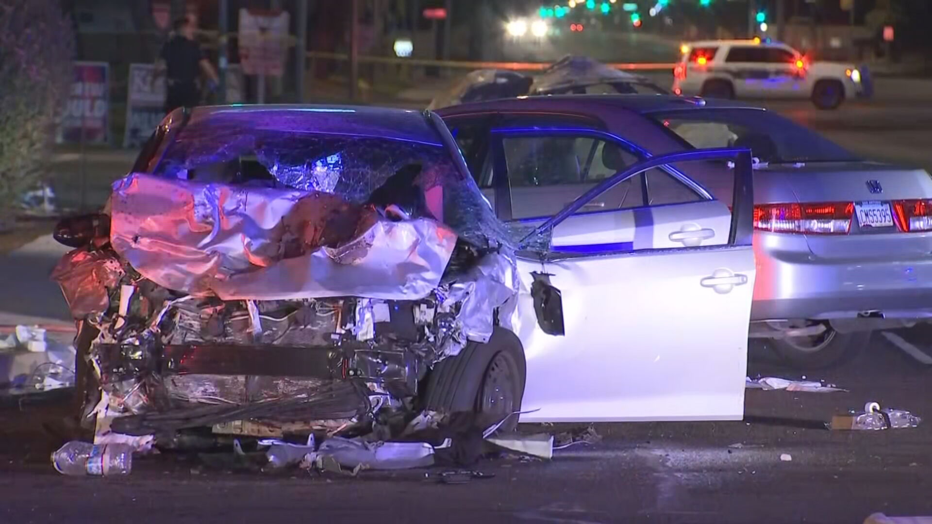 One dead and two injured after teen crashes stolen car