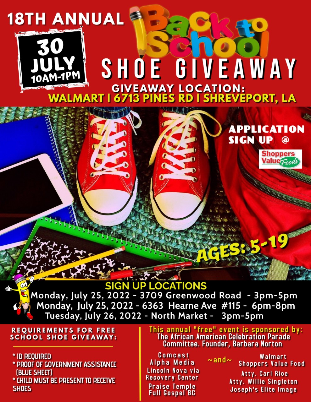 Walmart back to school on sale shoes