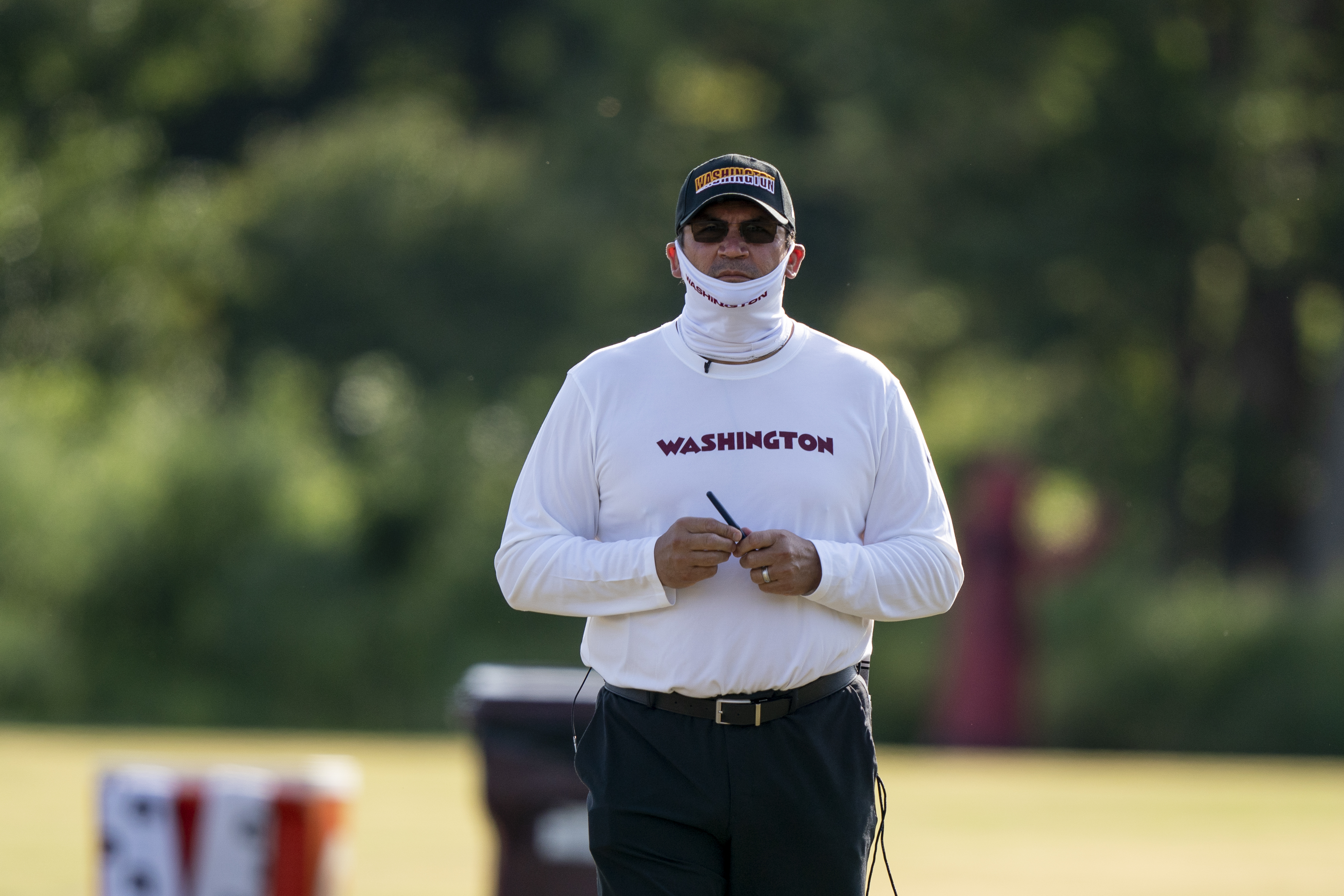 Washington coach Ron Rivera has a form of skin cancer