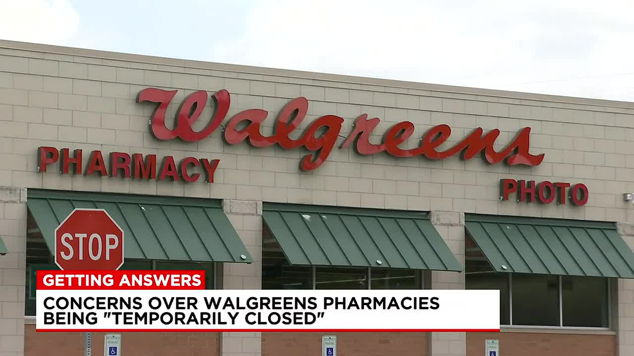 Getting Answers temporally closed pharmacies at local Walgreens locations