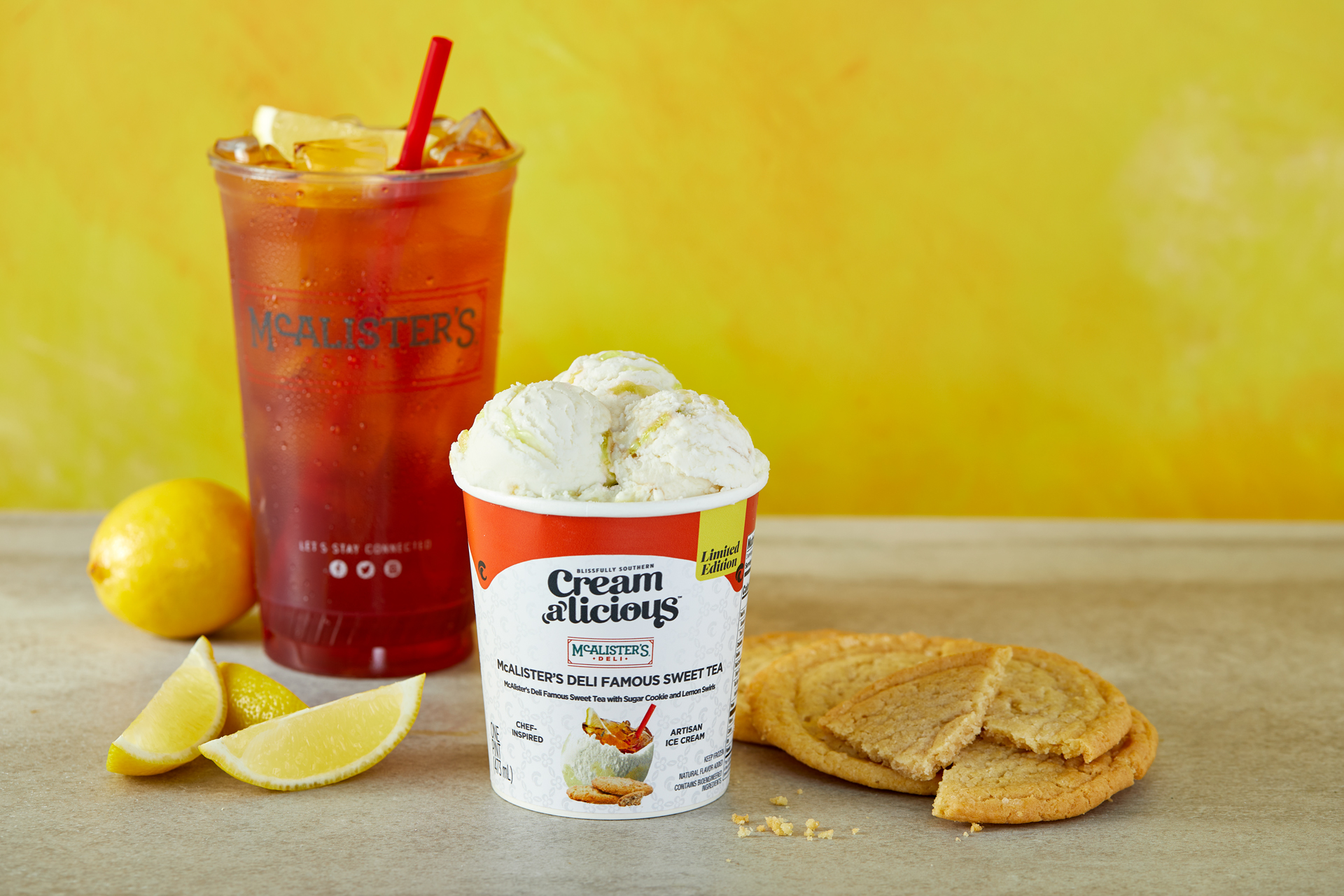 Sip on a free iced tea from McAlister's Deli on July 20