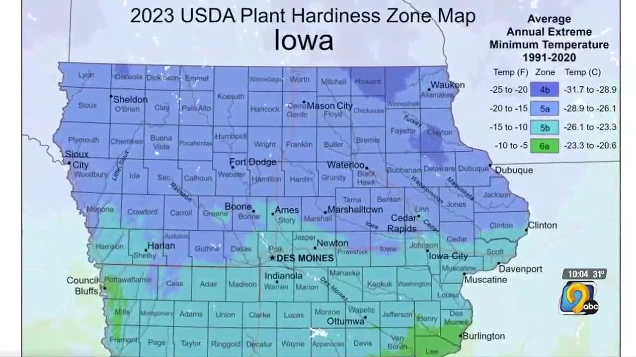 2023 USDA Plant Hardiness Zone Map