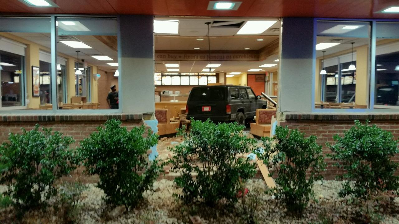 bojangles tobacco road Tobacco Road Bojangles' to reopen after a driver crashed into the building