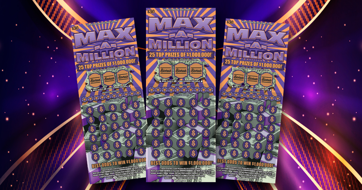 Dare County man pockets $1 million top lottery prize