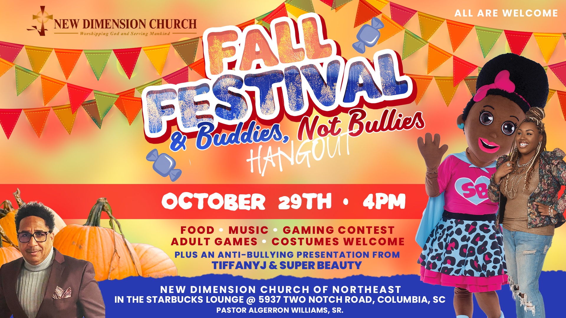 Soda City Live: Fall Festival and Buddies, Not Bullies Hangout