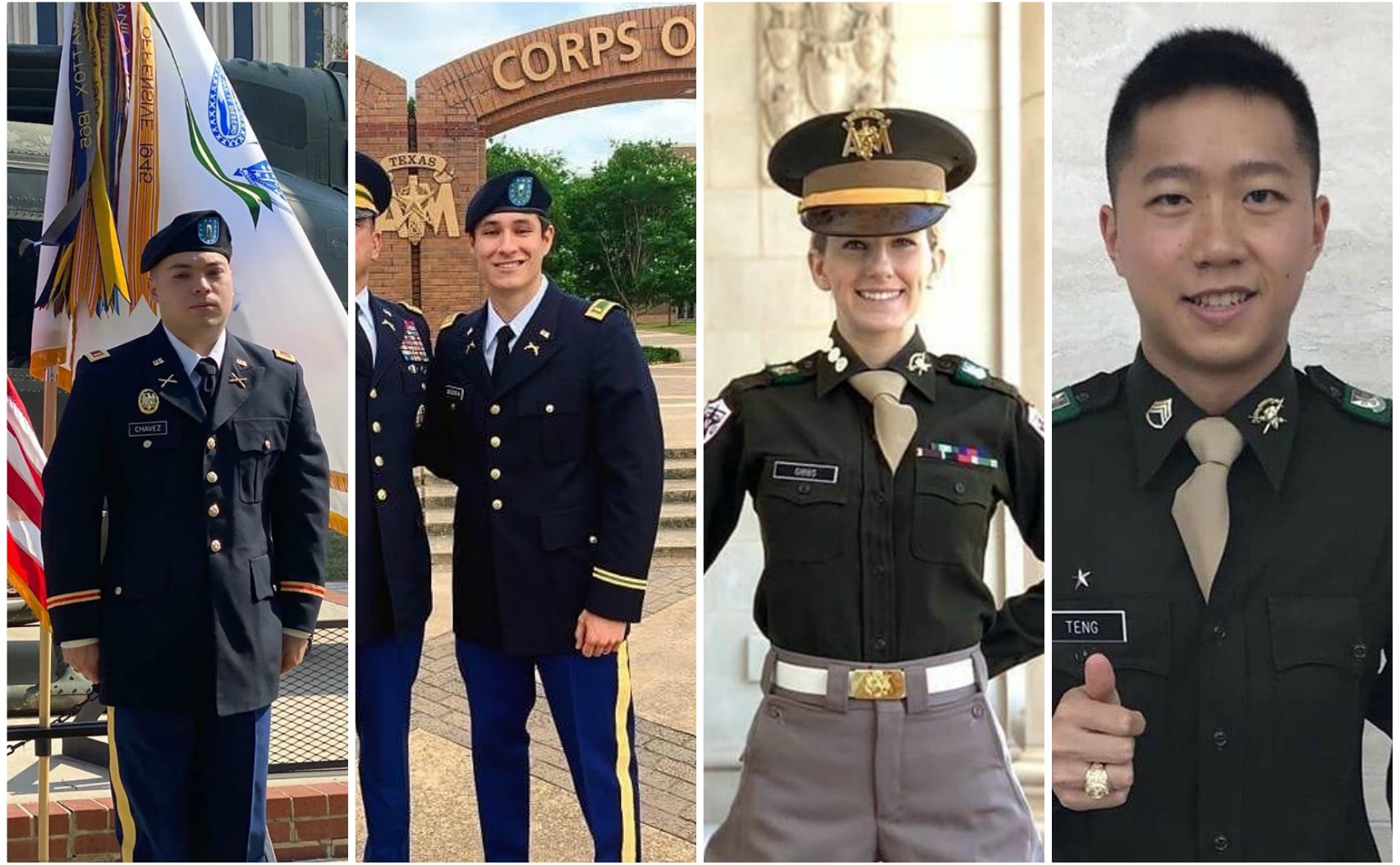 Treat of the Day: 4 F-2 A&M Corps of Cadets graduate
