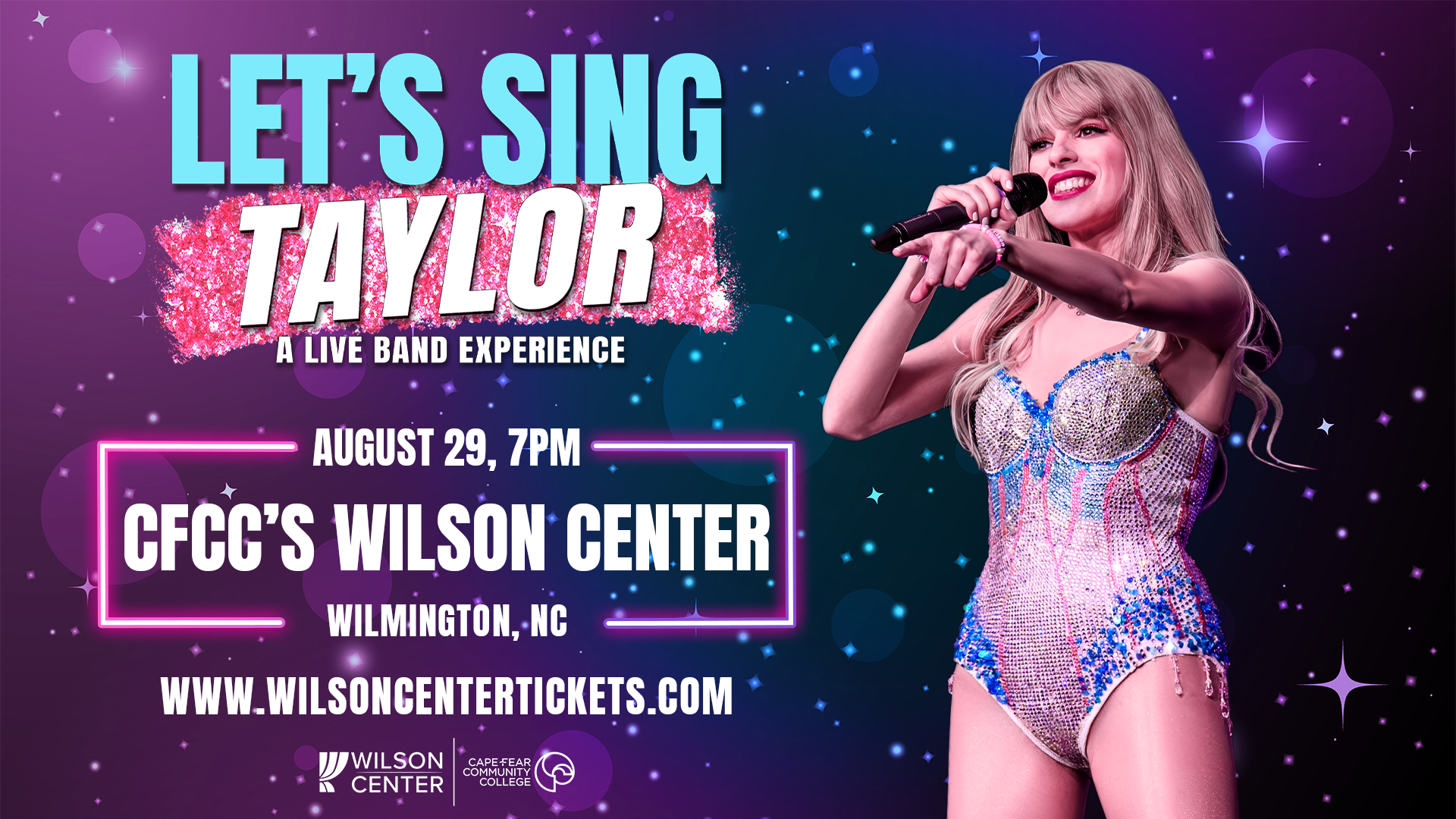 Taylor Swift tribute band to perform at the Wilson Center
