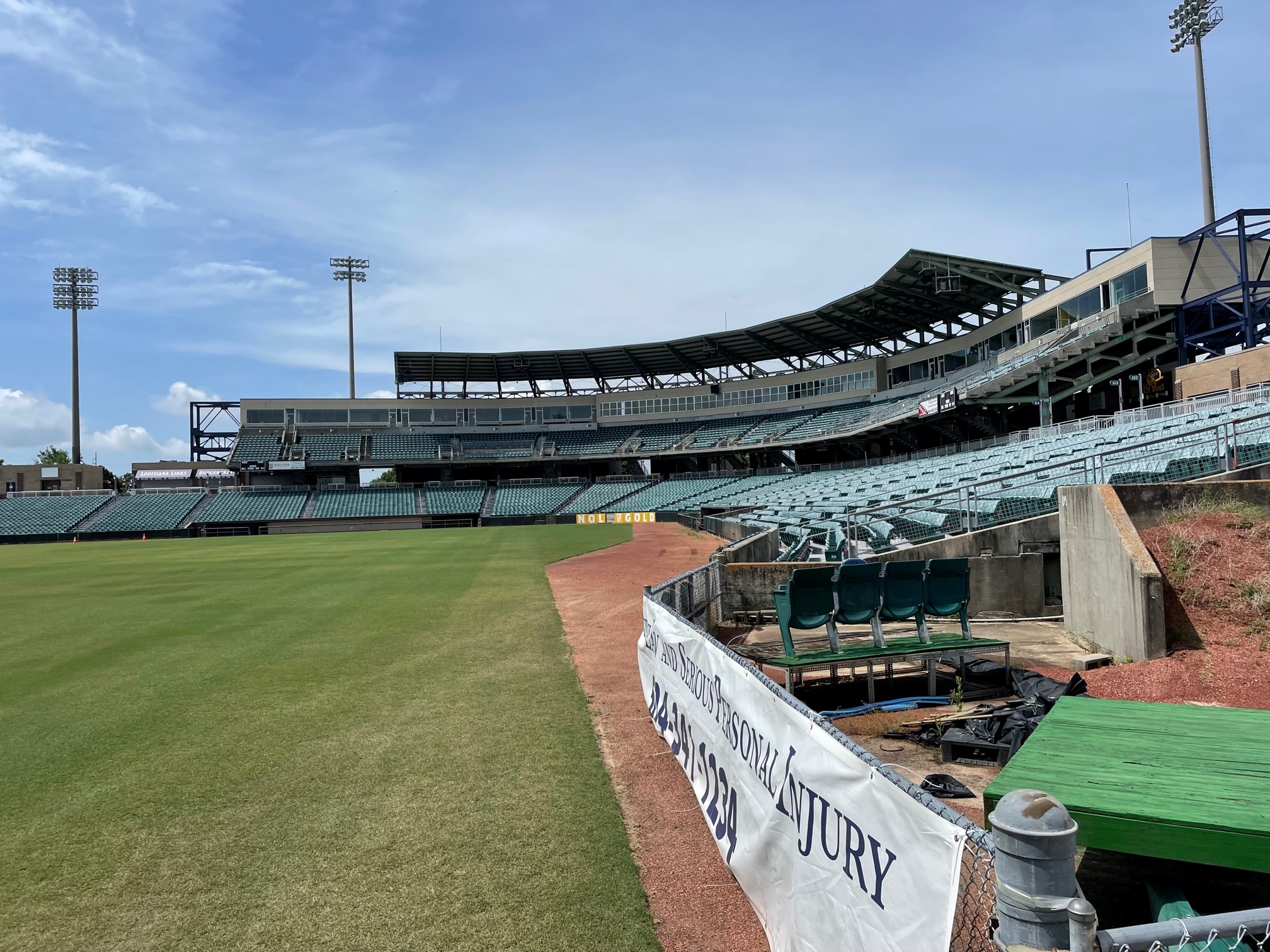Jefferson Parish attempts to take control of Zephyr Stadium