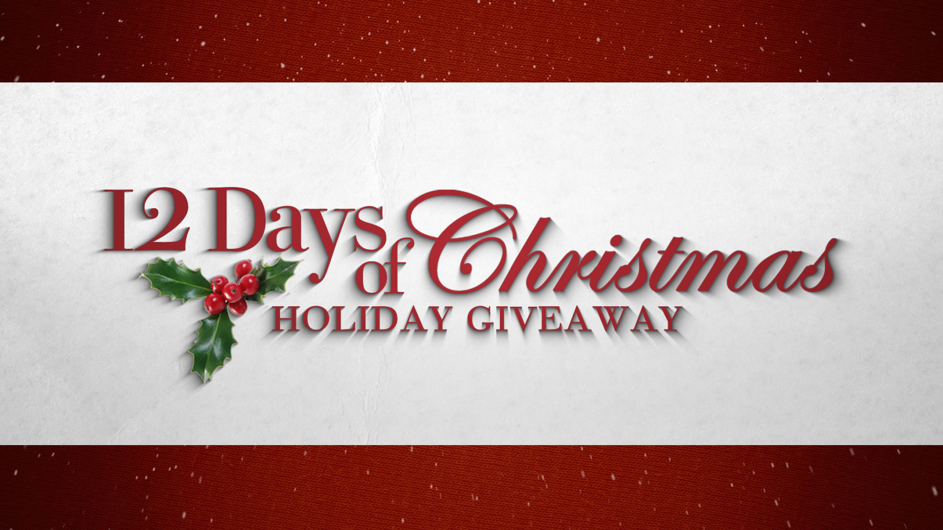 Holly Day Christmas Giveaway