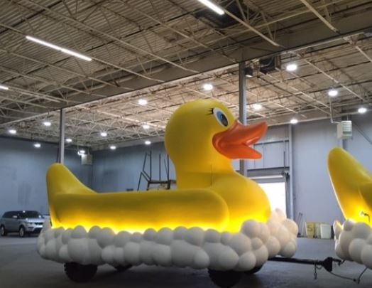 parade rubber duck floaty