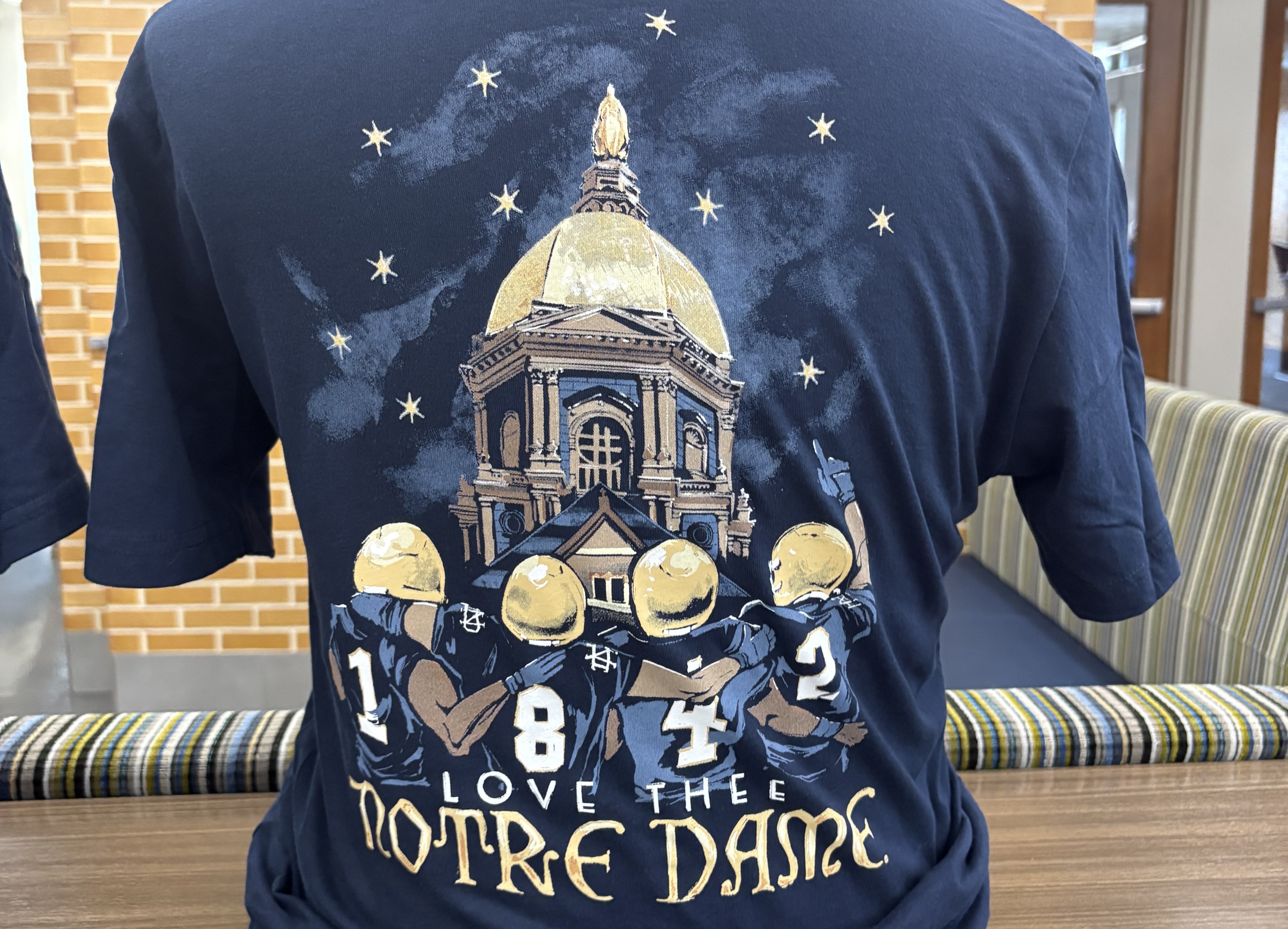 Notre Dame unveils 2026 edition of 'The Shirt'
