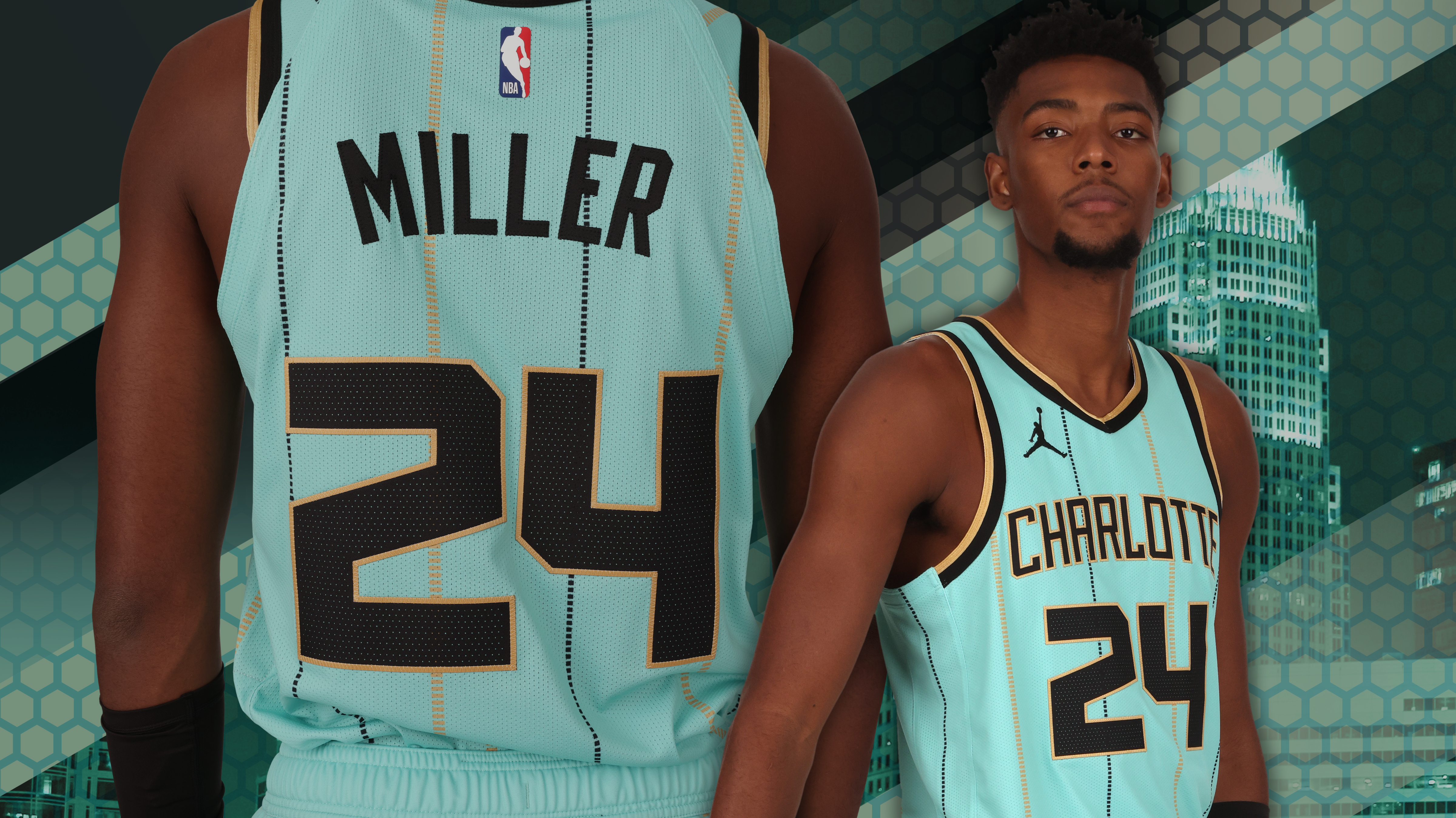 Photos Charlotte Hornets unveil sleek Minted City Edition uniform