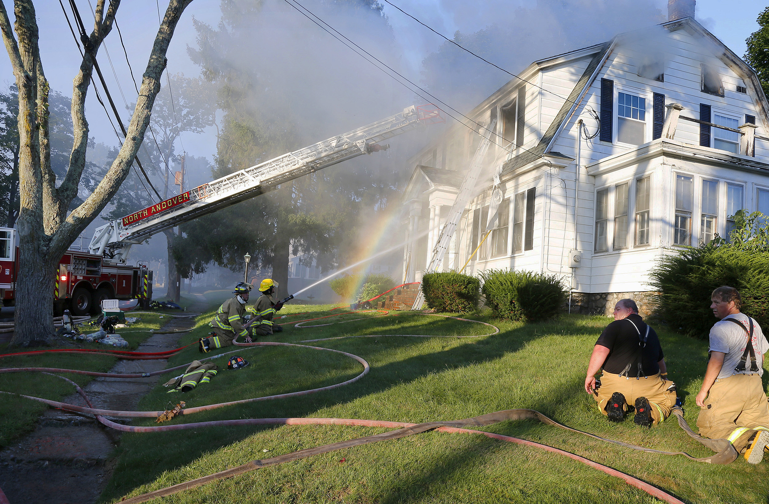 Call firefighter, former Red Sox pitcher graduates from state Fire