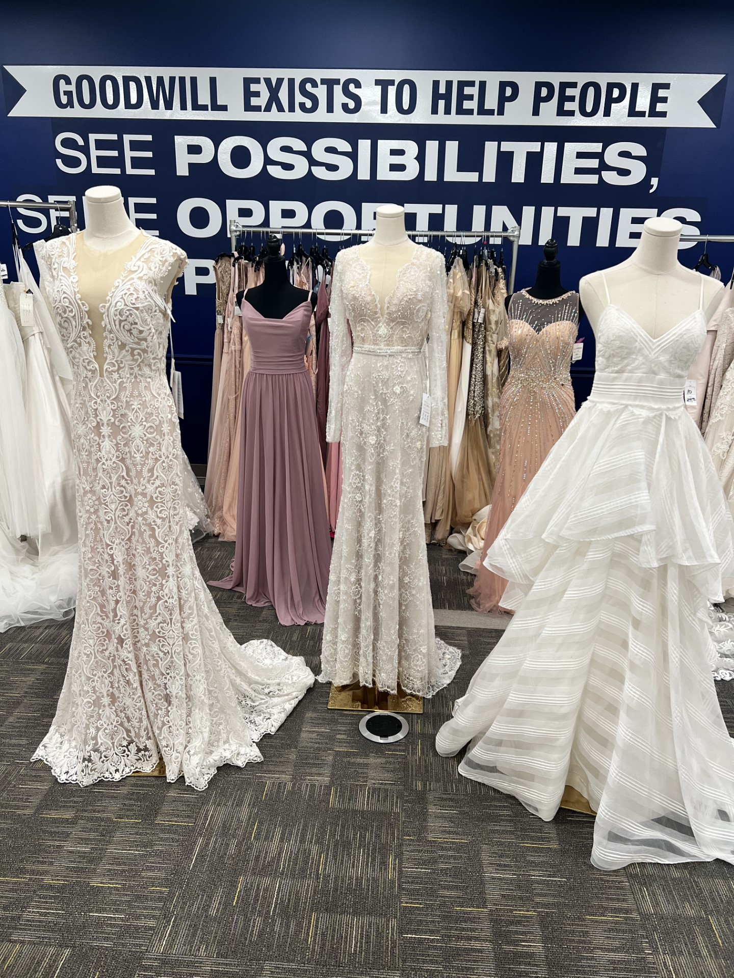 Formalwear, Special Occasion Items & Bridal Gowns at Goodwill Stores