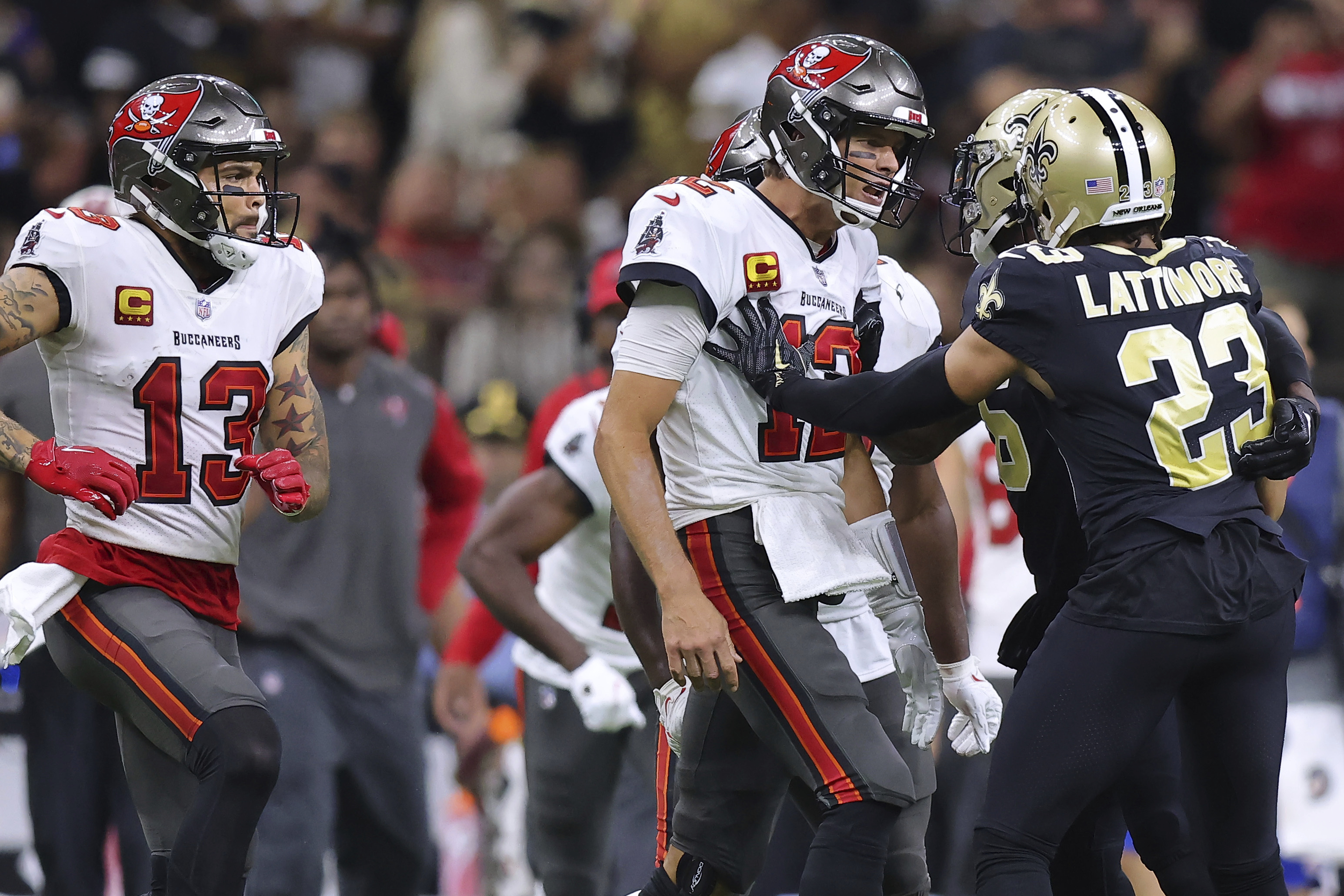 New Orleans Saints vs. Tampa Bay Buccaneers Inactives - Canal