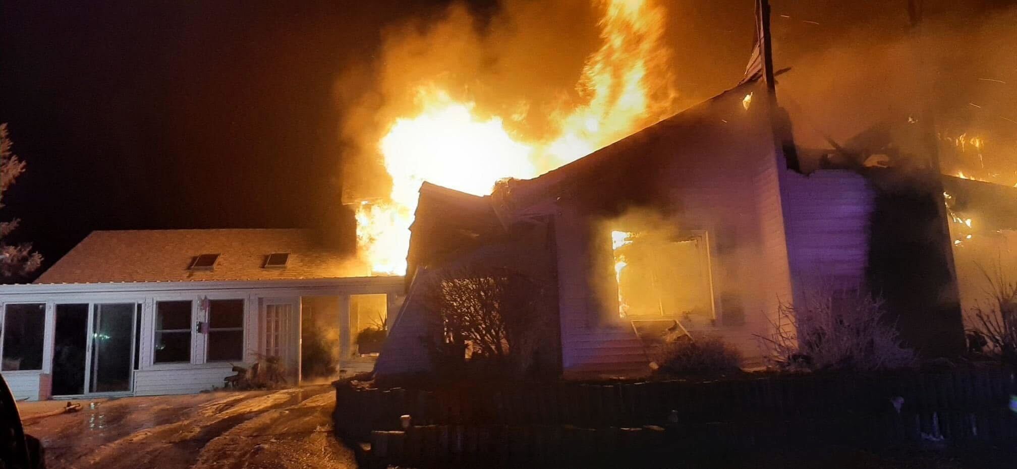 Cause of Harmon fire released, family now left homeless