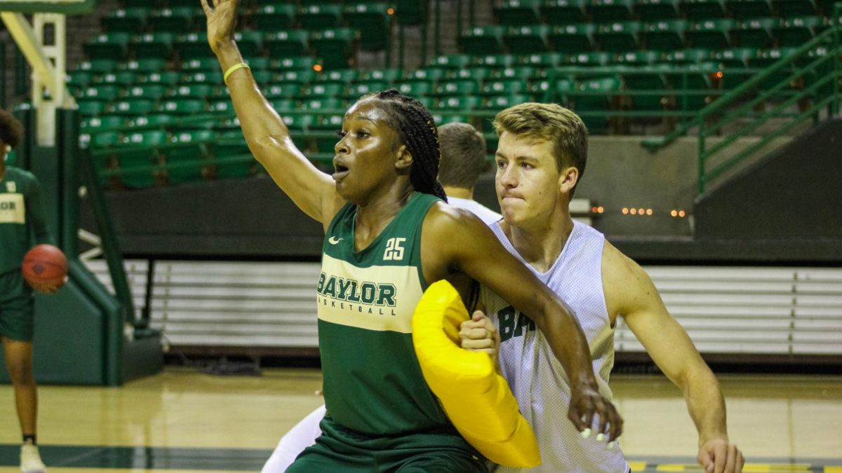 Baylor men try out for Lady Bears 'Dream Team'