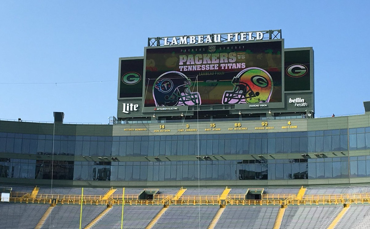 Under the Lights of Lambeau