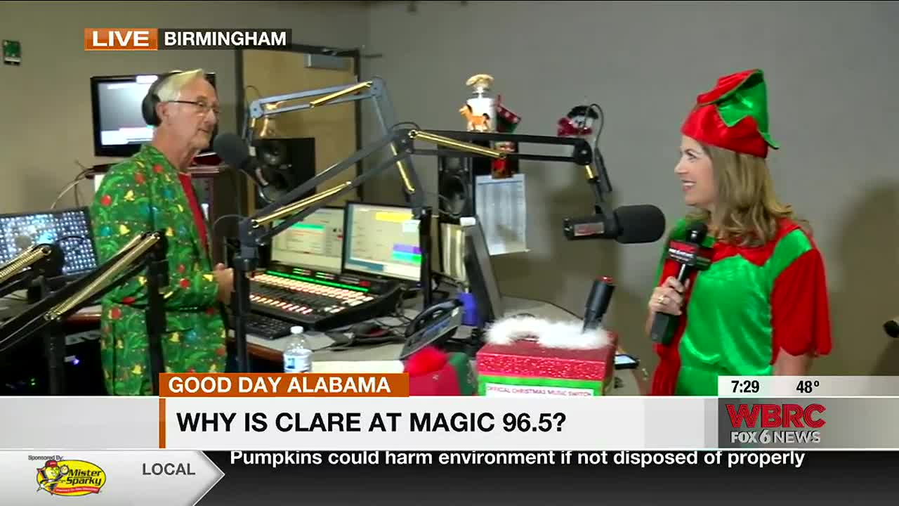 Christmas Music Fm Stations Alabama 2022 Clare Huddleston Flips The Magic 96.5 Christmas Music Switch