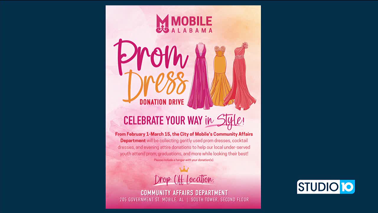 sachin and babi light blue dress City of Mobile’s Prom Dress Donation Drive