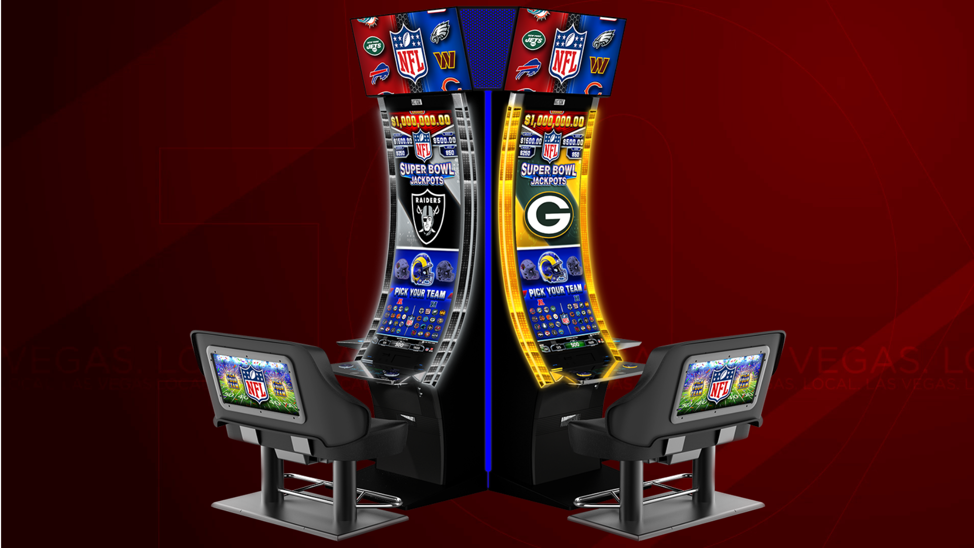 NFL-themed slot machines to make debut on Vegas strip