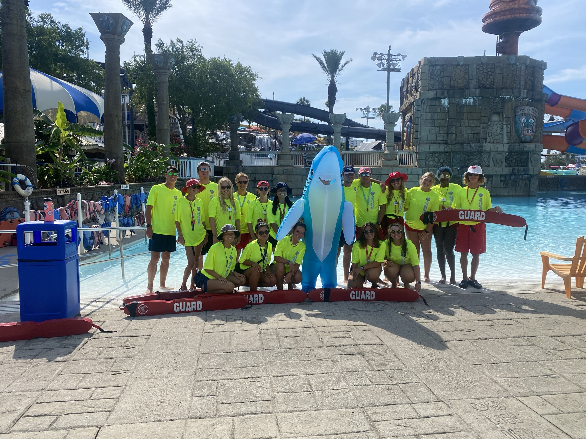 A Destin waterpark participates in the Worlds Largest Swim Lesson