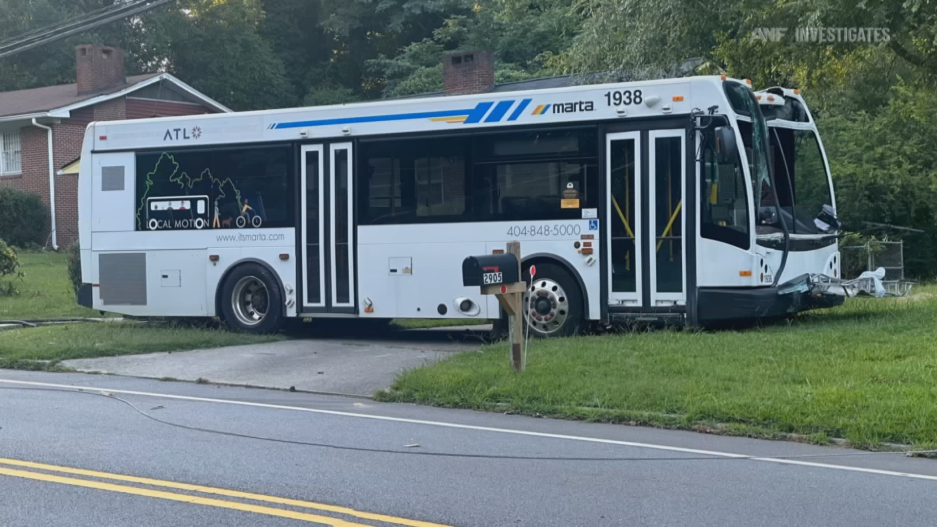 See it yourself: MARTA bus driver falls asleep before crash