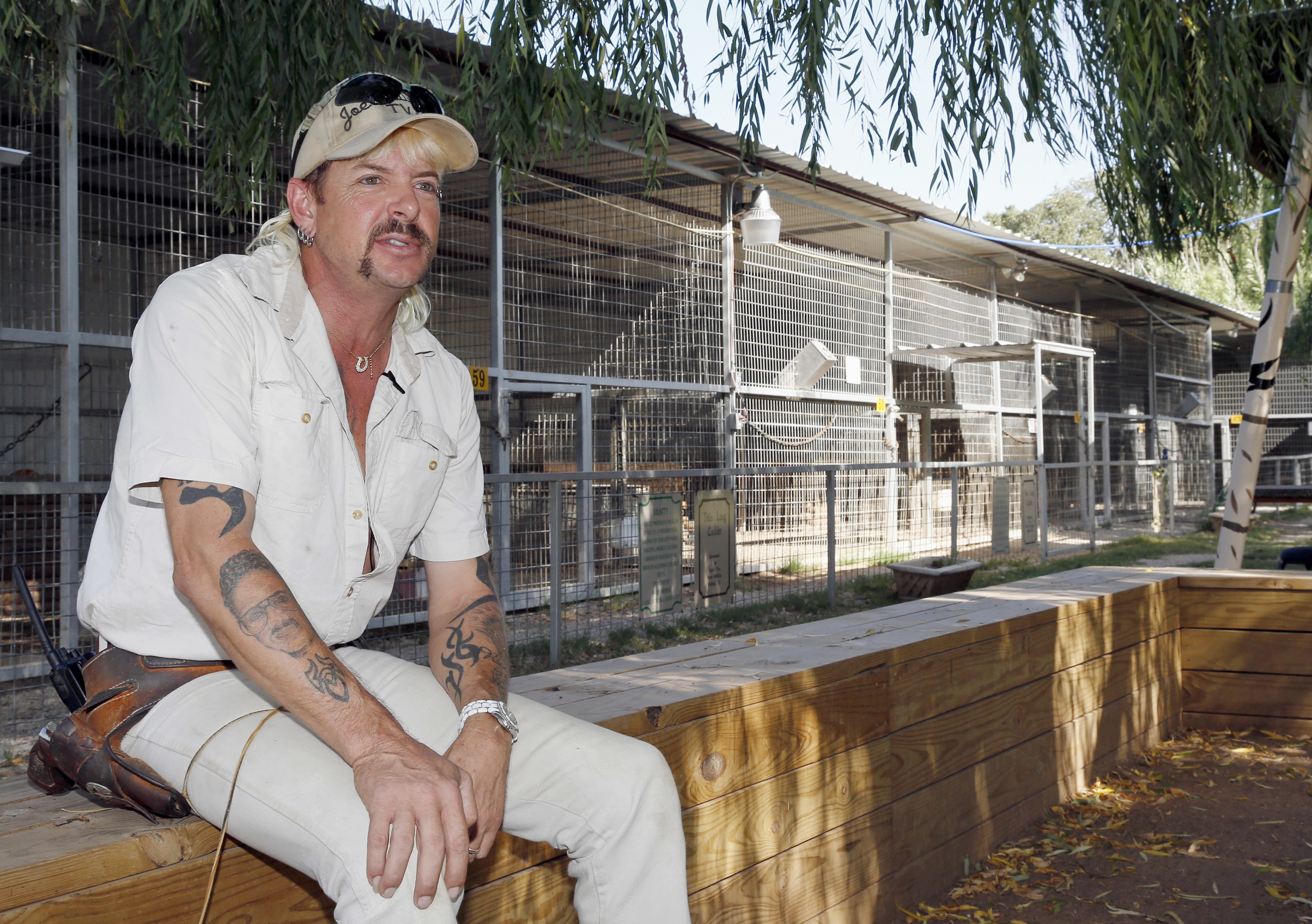 Joe Exotic goes after LSU's own 'Tiger King'