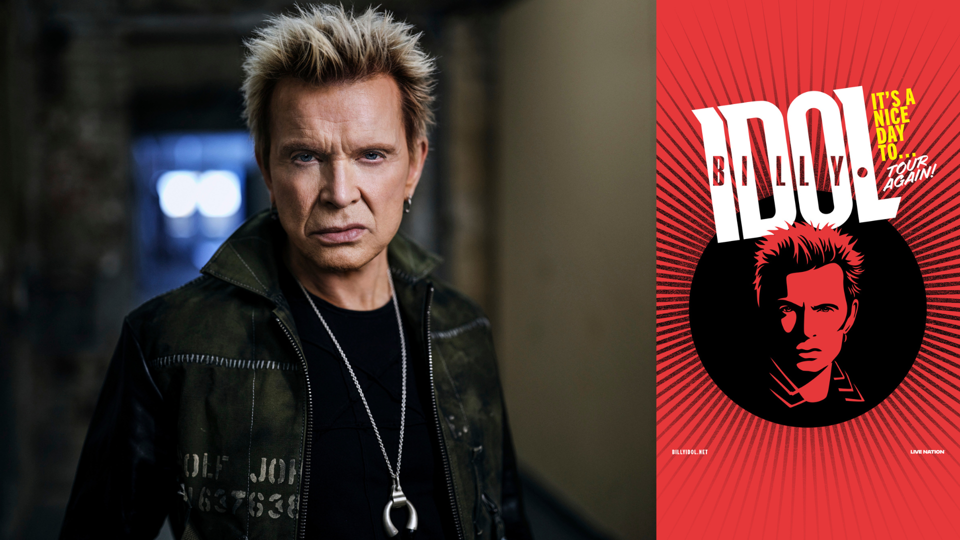 【今月限定値下】【新品未開封】GREATEST VOICE TOUR 2011 It's a nice day' for Billy Idol to come to Blossom Music Center