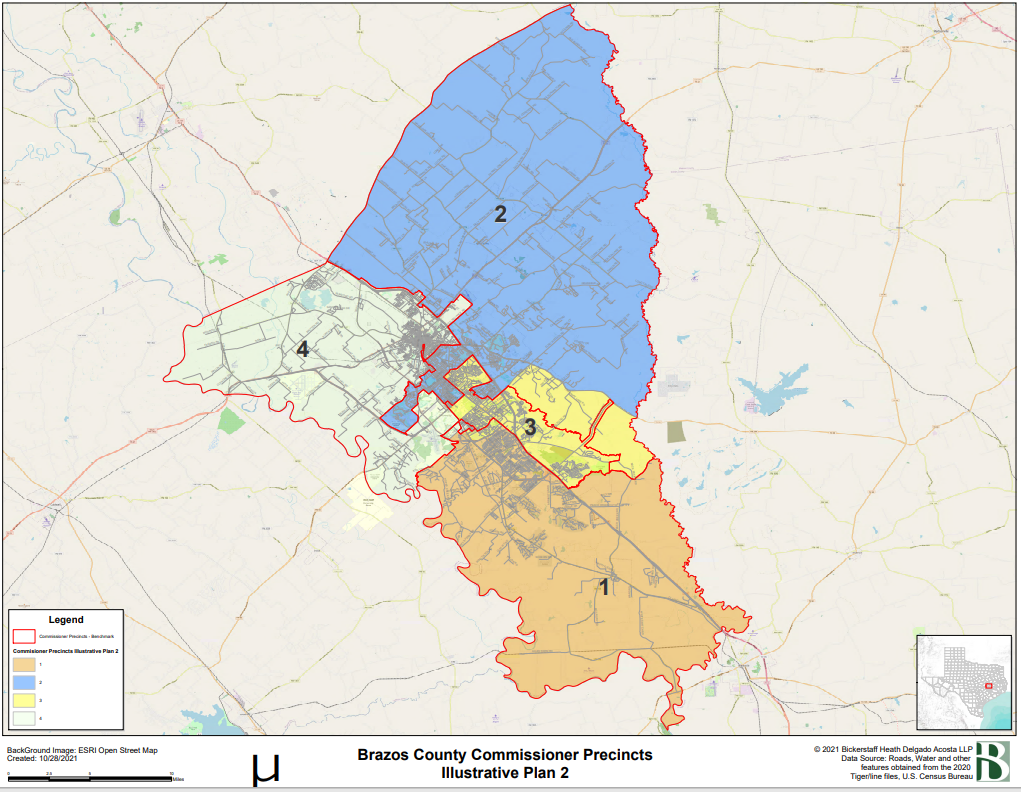 Brazos County Precinct Map - Alaine Leonelle