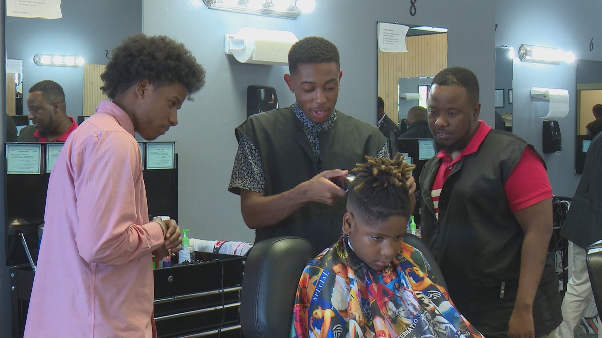 Pcc Barber Program Gives Free Back To School Cuts