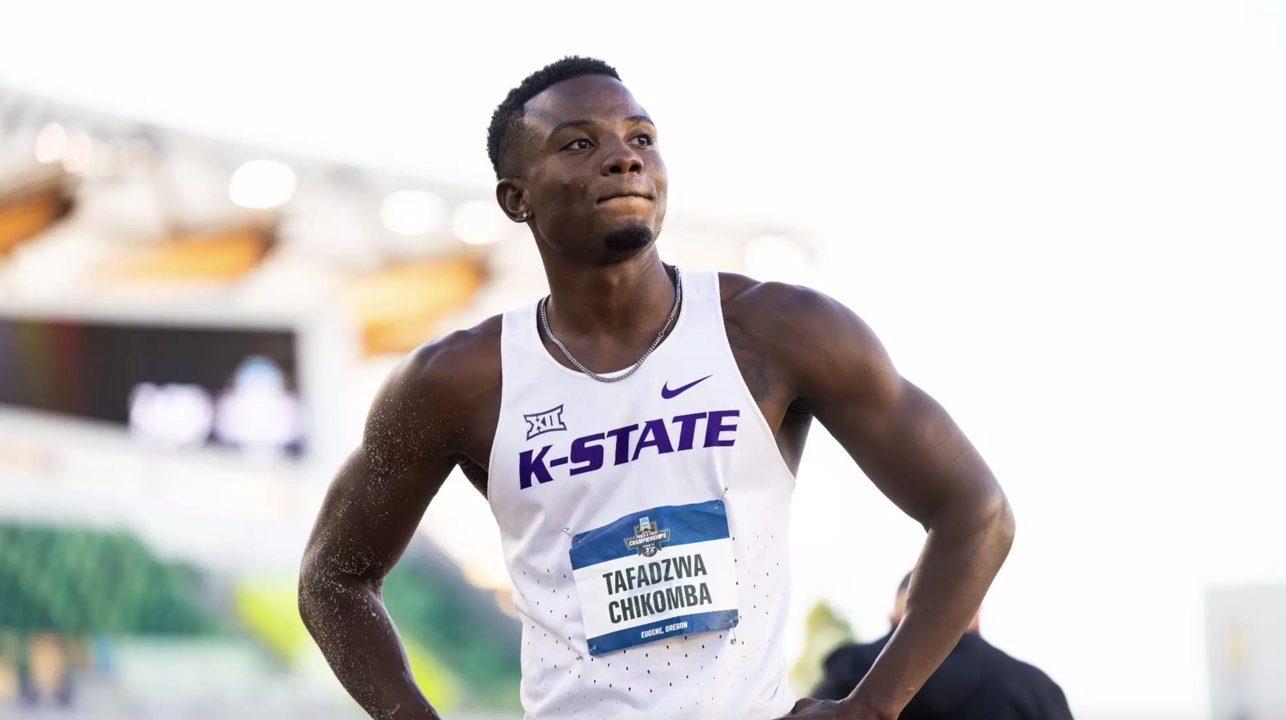 K-State's Tah Chikomba named National Men's Field Athlete of the Year