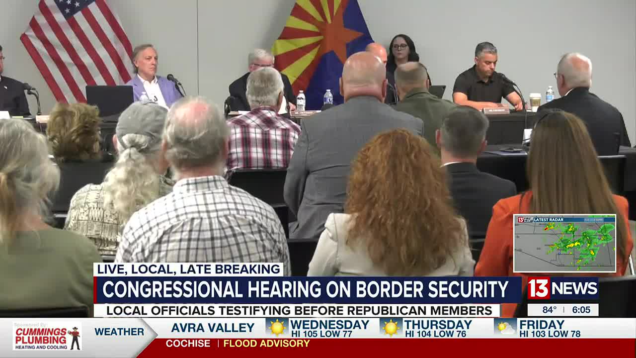 Border hearing blames president for crisis while seeking answers and solutions