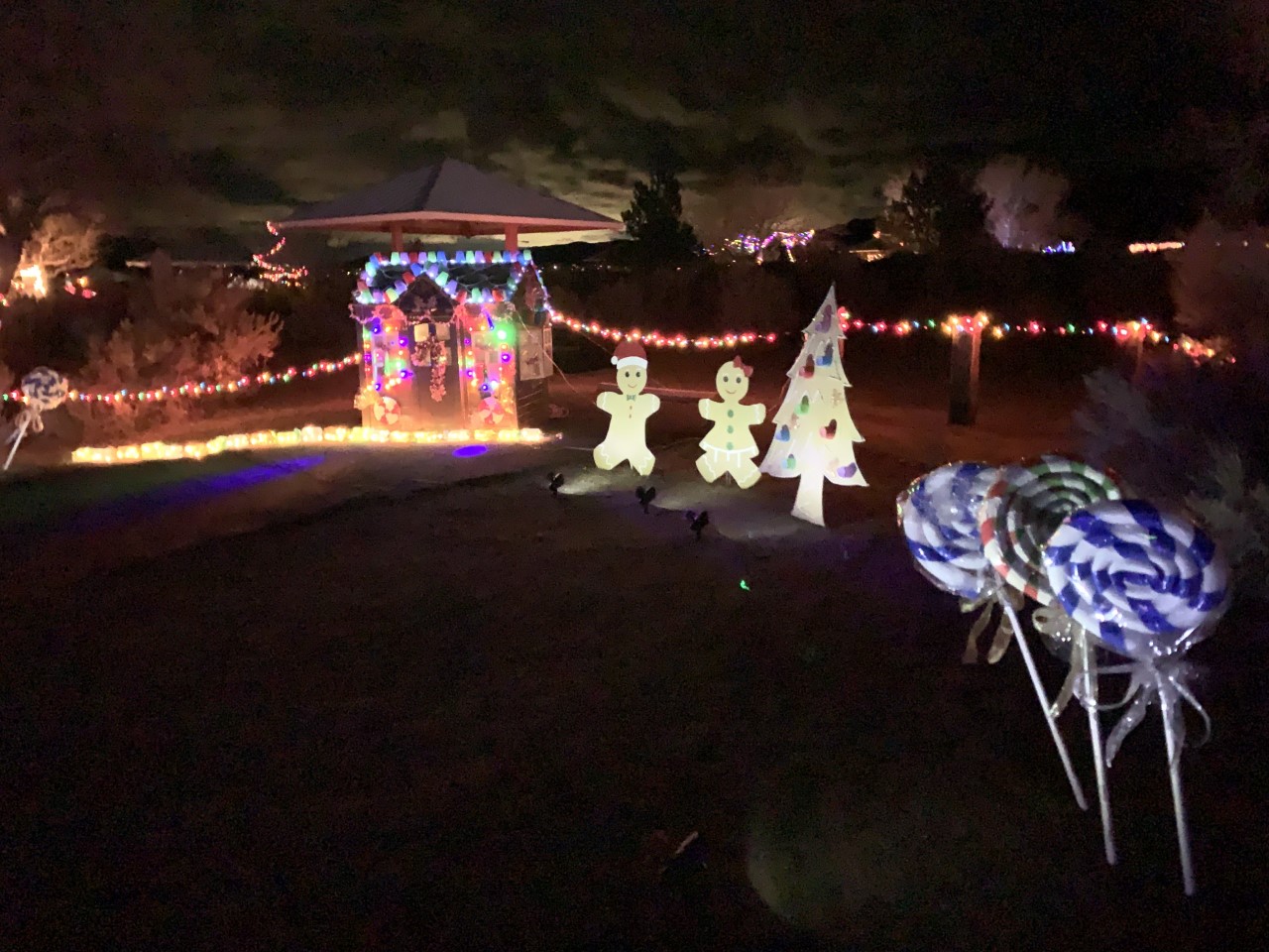 2022 Carson Vally Inn Christmas Light Display Washoe Lake State Park Opens Drive-Thru Trail Of Lights