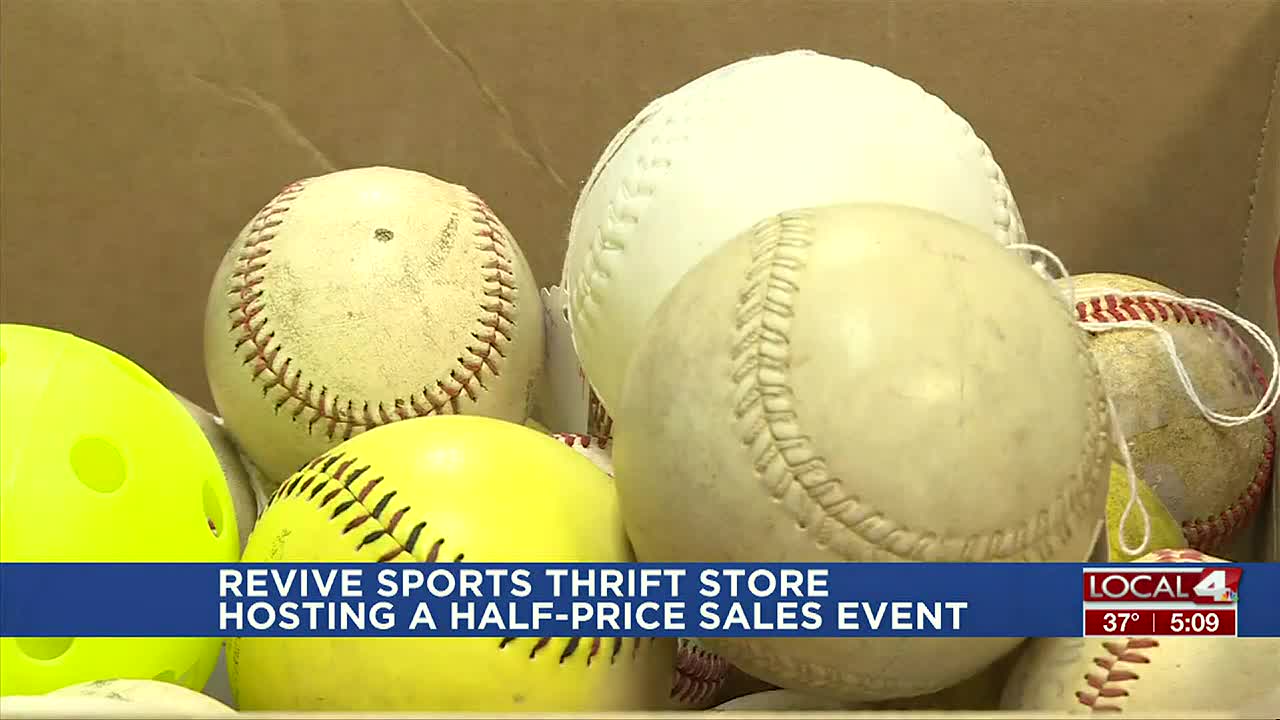 Revive Sports Thrift Store hosting half price sales event