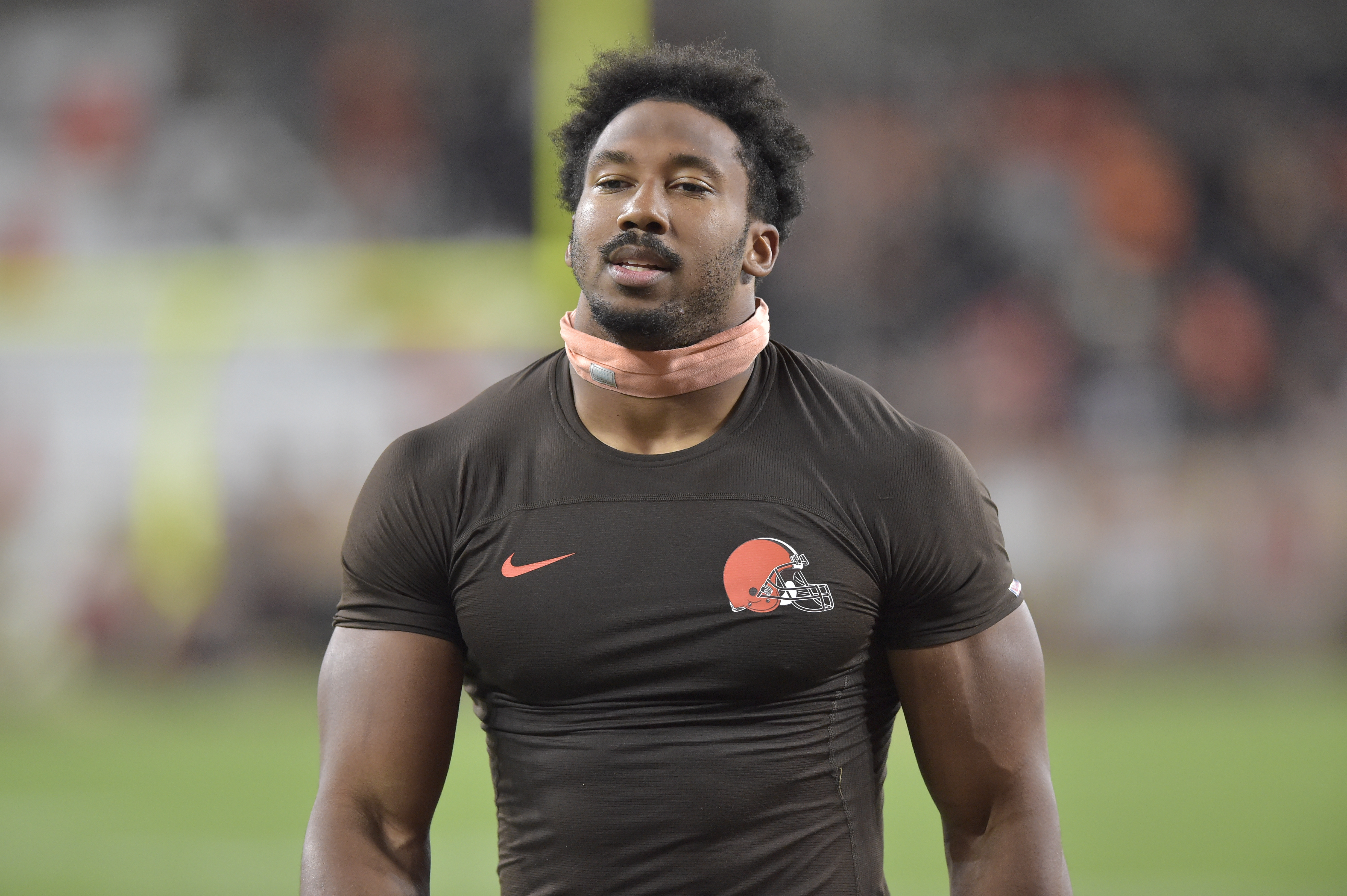 Update:Police bodycam video shows Myles Garrett moments after