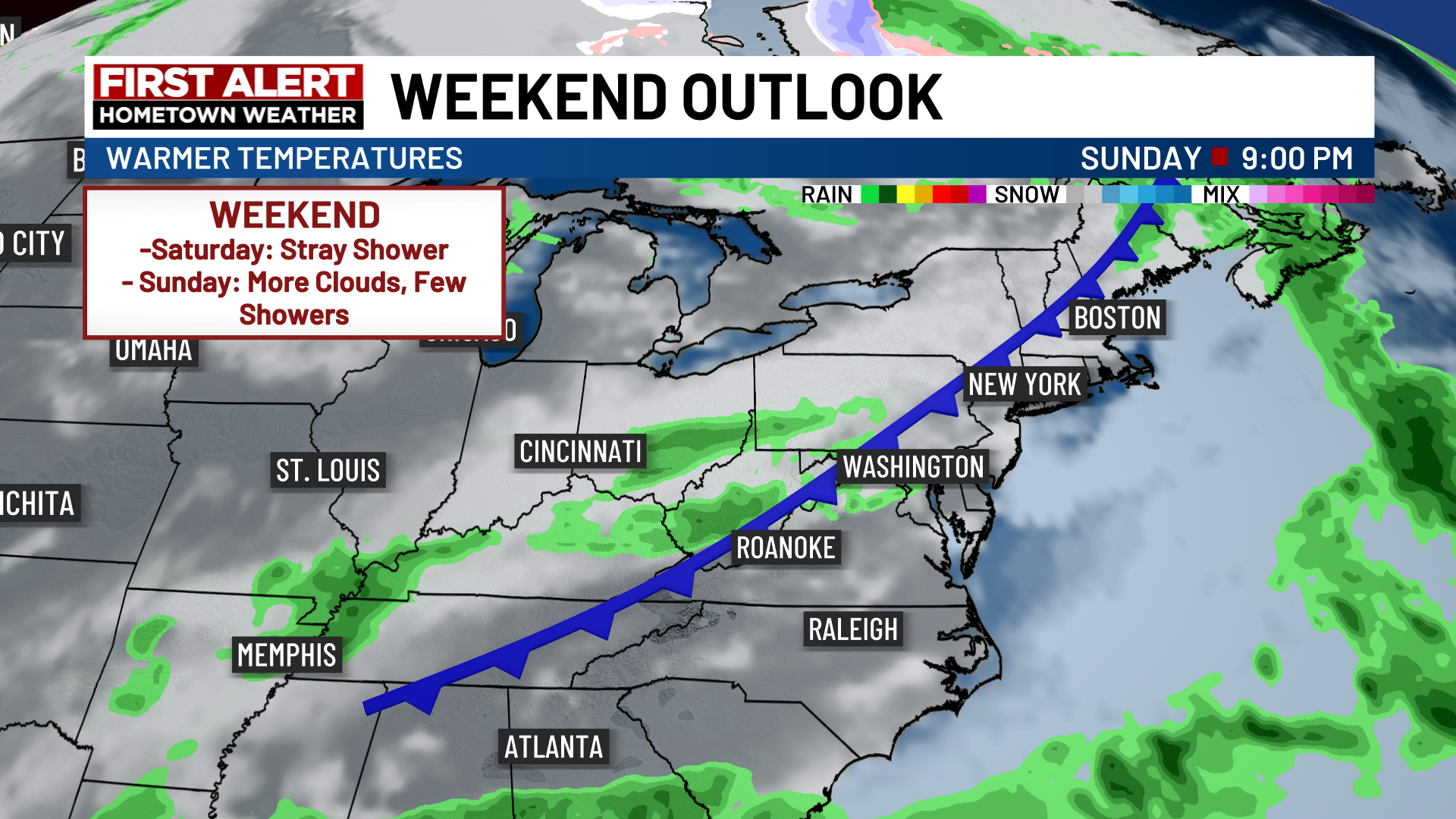 Chilly overnight followed by Friday hometown home run
