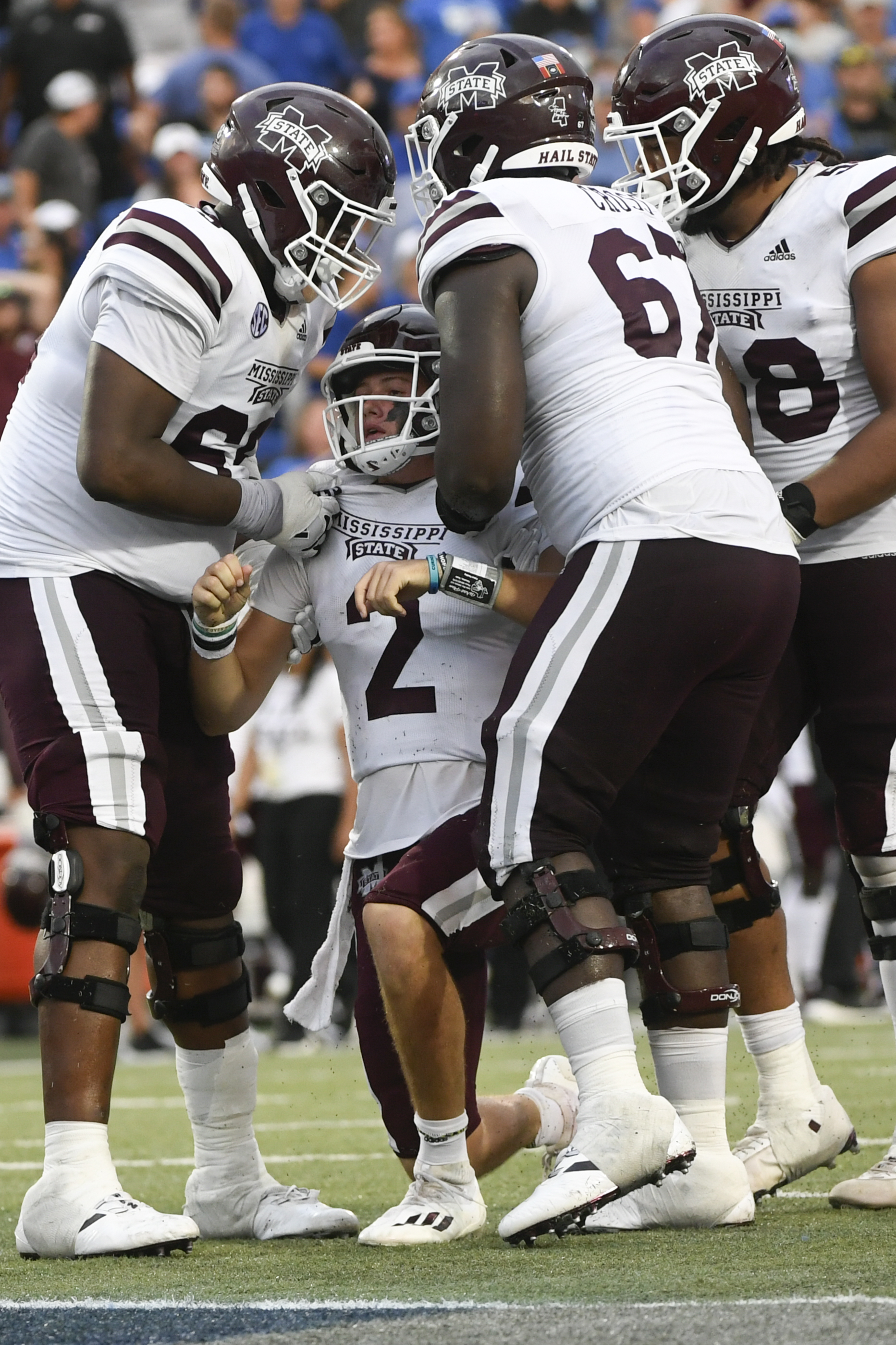 Memphis' Calvin Austin III on his punt return TD vs. Mississippi State