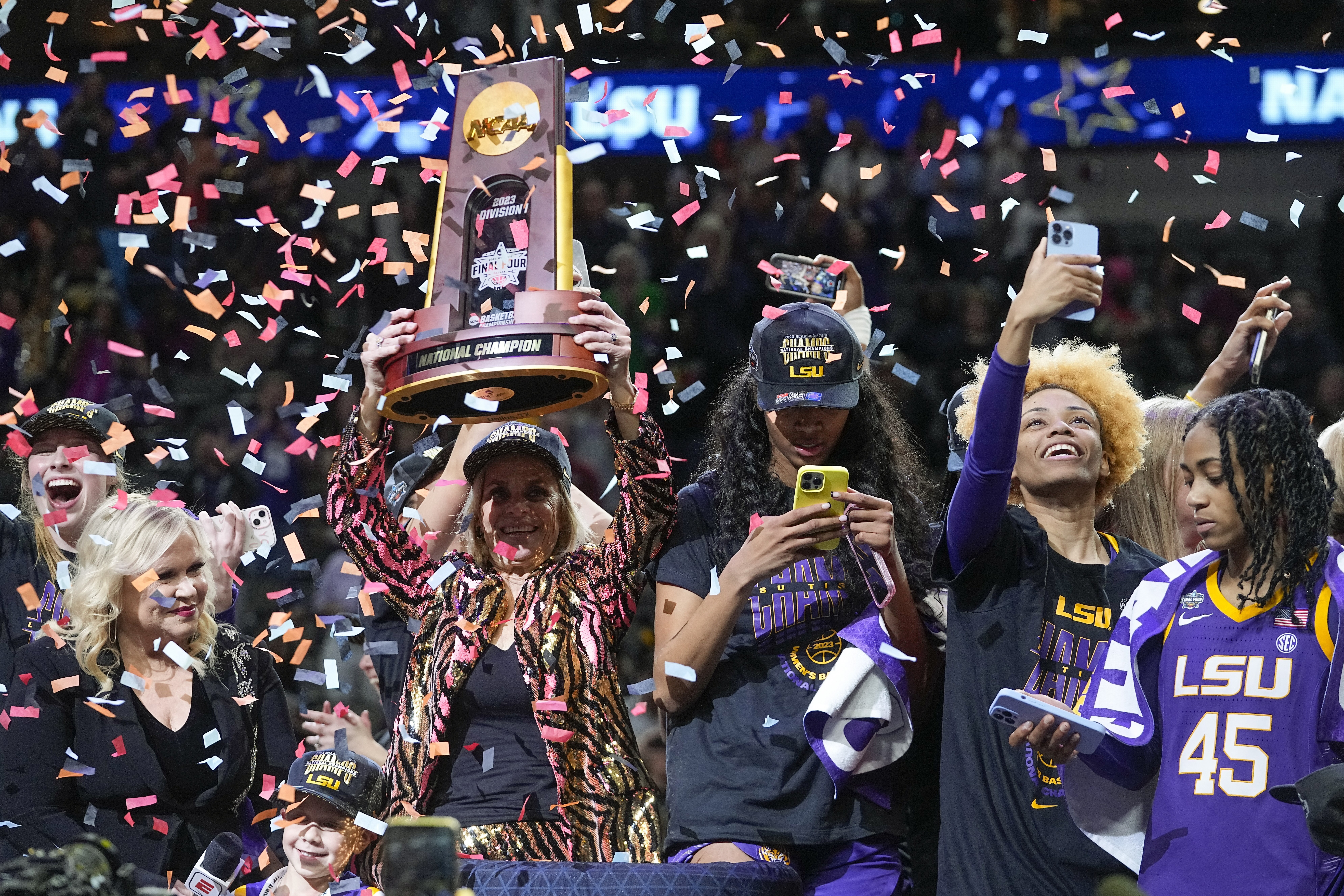 WINNER: Collecting championships is what LSU's new homegrown
