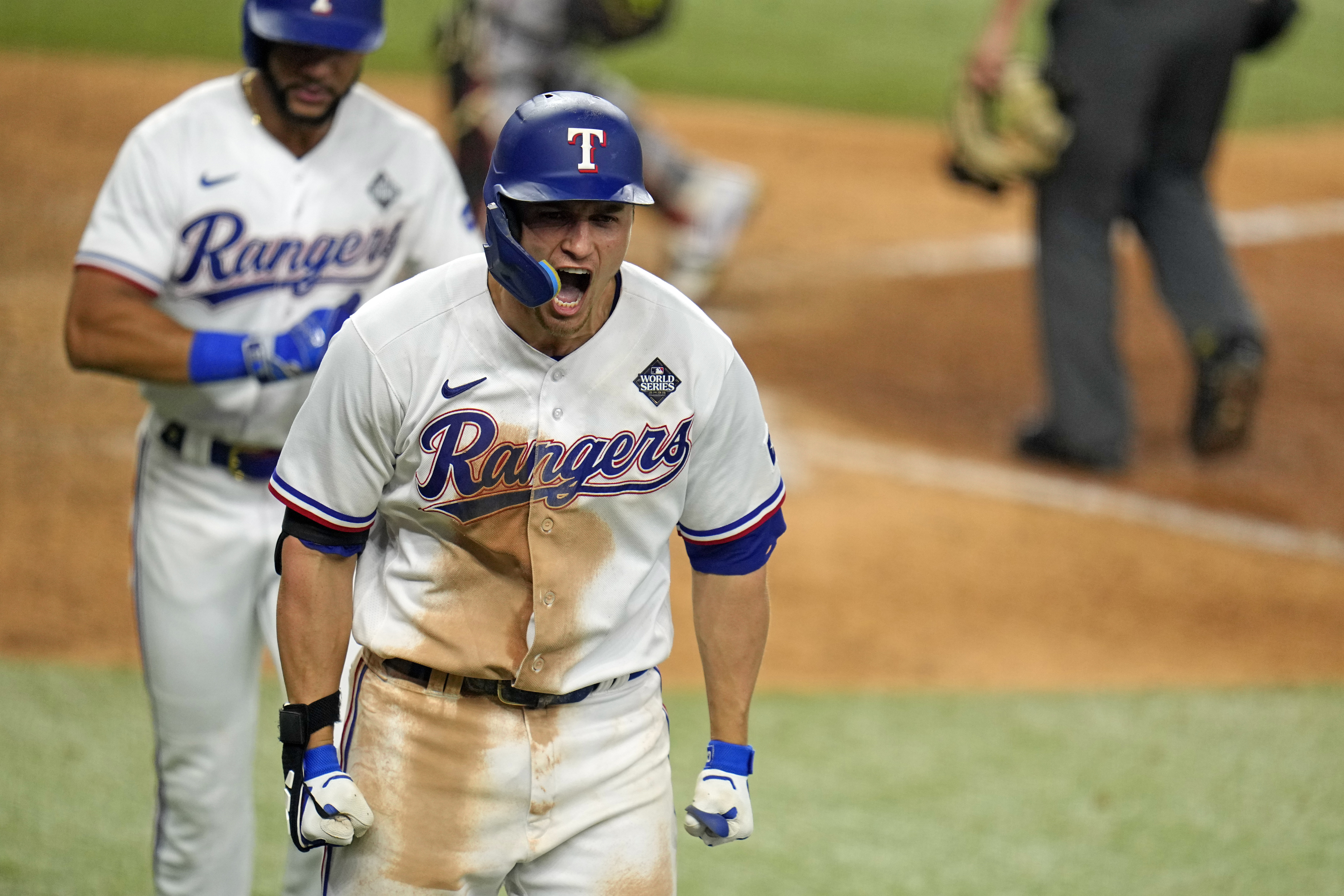 Rangers star Corey Seager hit by pitch, leaves game because of 