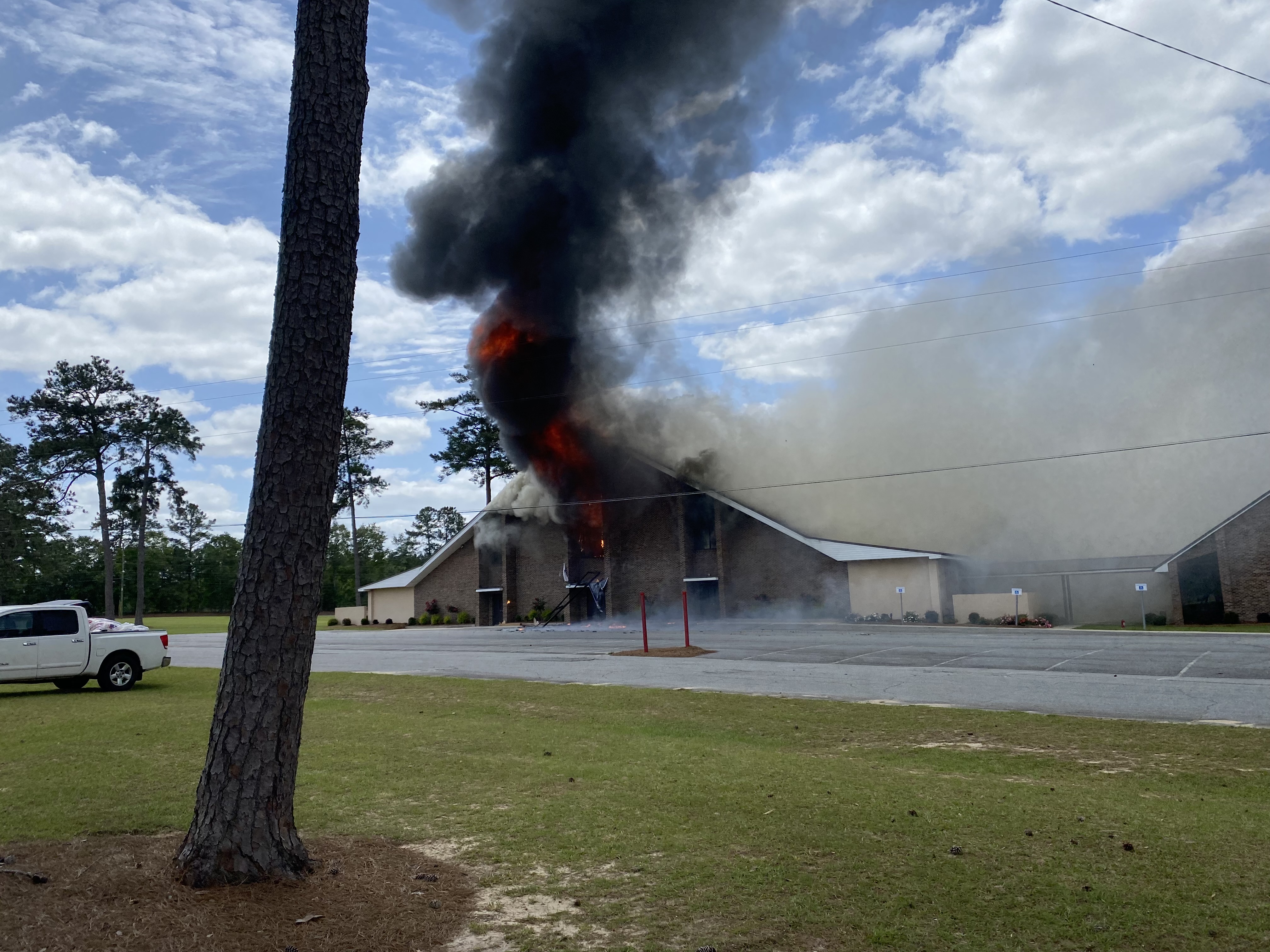 Tifton church catches fire, investigation underway